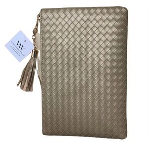 Virginia Wolf Mimi Curateur Clutch Gold NWT